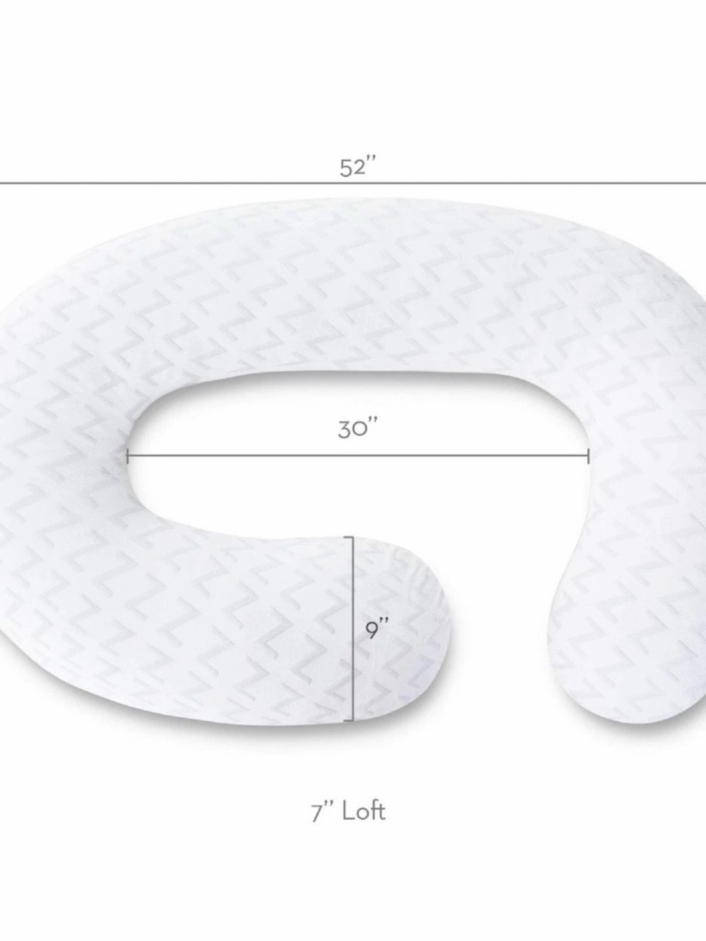 Malouf Z -C Shaped Pregnancy Body Pillow